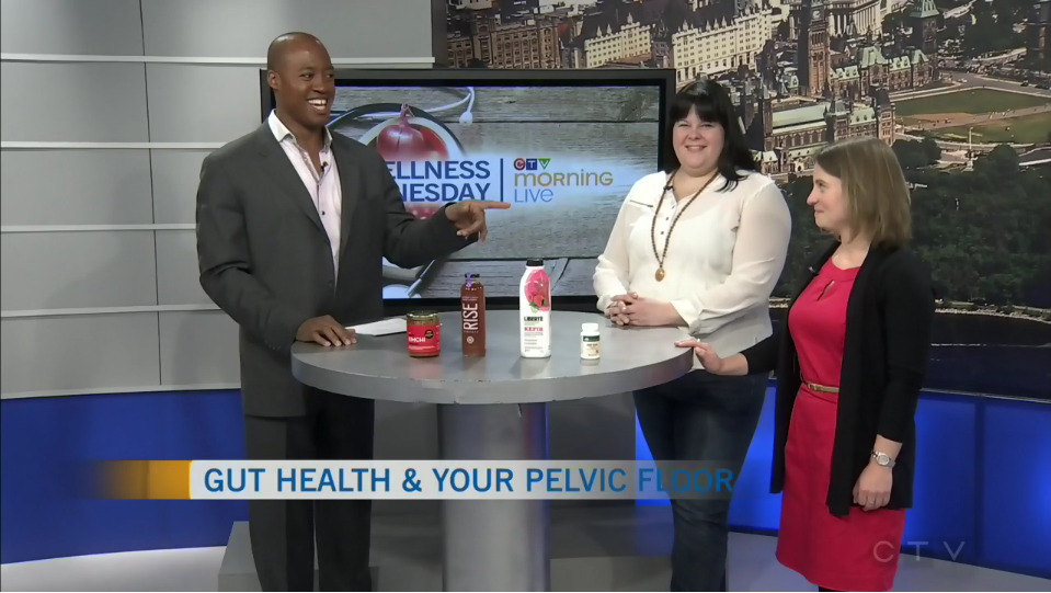 CTV Ottawa Morning Live Clip - Amanda and Dr. Erin Kasparek, ND discuss gut health, pelvic floor and Kegels + Cocktails!