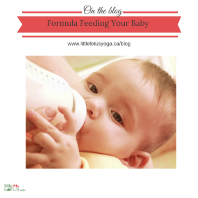 Formula Feeding Your Baby